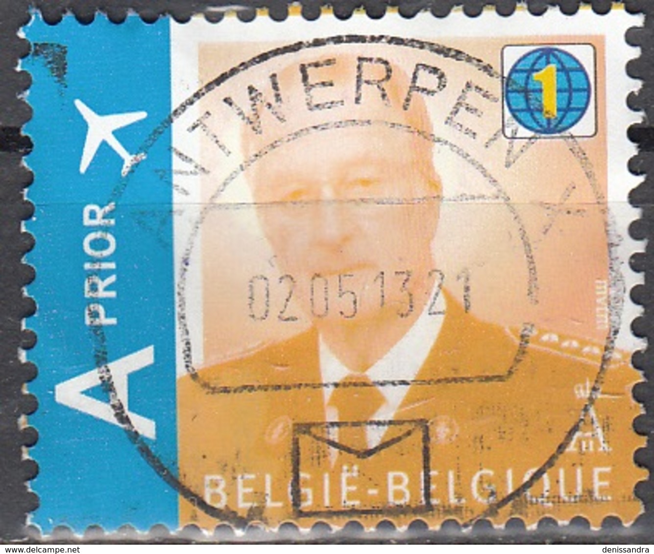 Belgique 2009 COB 3868 O Cote (2016) 2.60 Euro Roi Albert II Cachet Rond - Gebraucht