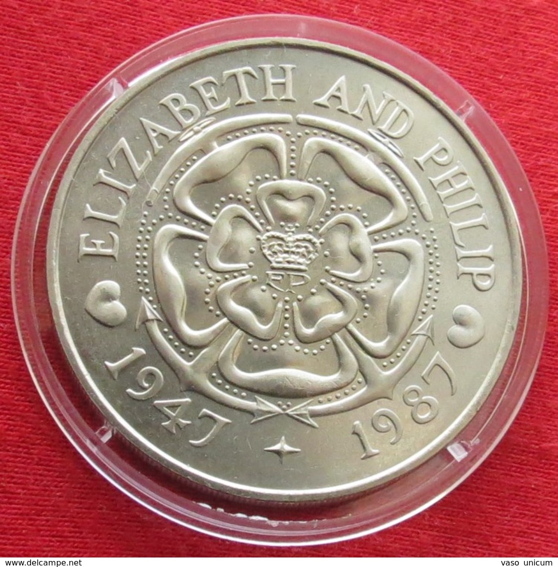 Tristan Da Cunha 50 P 1987 Anniversary 40 Years - Autres – Afrique