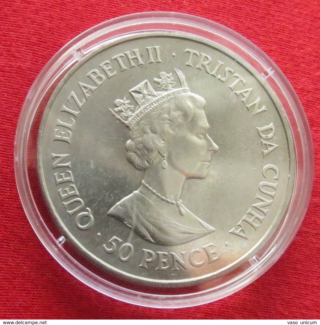 Tristan Da Cunha 50 P 1987 Anniversary 40 Years - Autres – Afrique