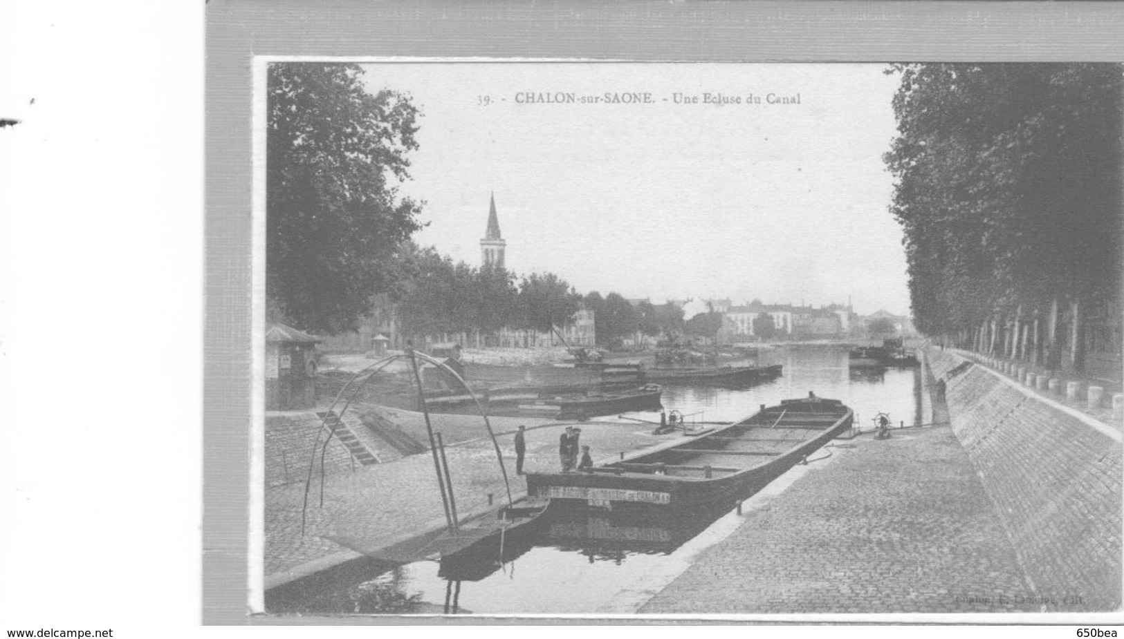 Chalon Sur Saône.Canal Du Centre.Une Ecluse - Chalon Sur Saone