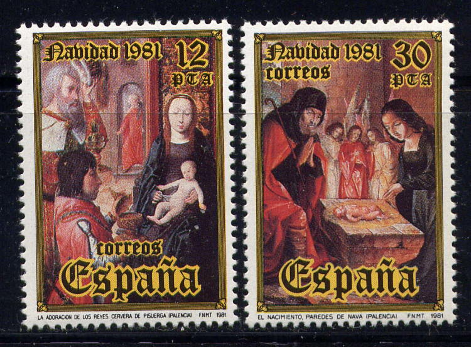 ESPAGNE - 2266/2267** - NOËL - Neufs