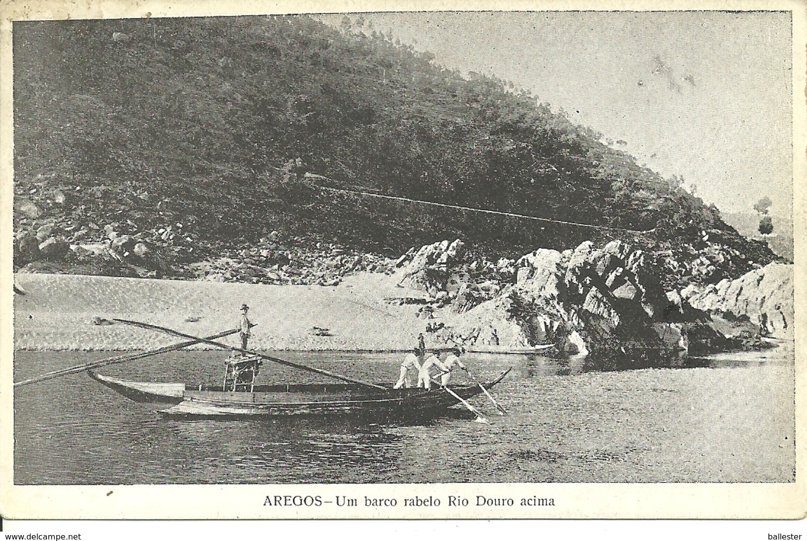 AREGOS - Um Barco Rabelo Rio Douro Acima - Viseu