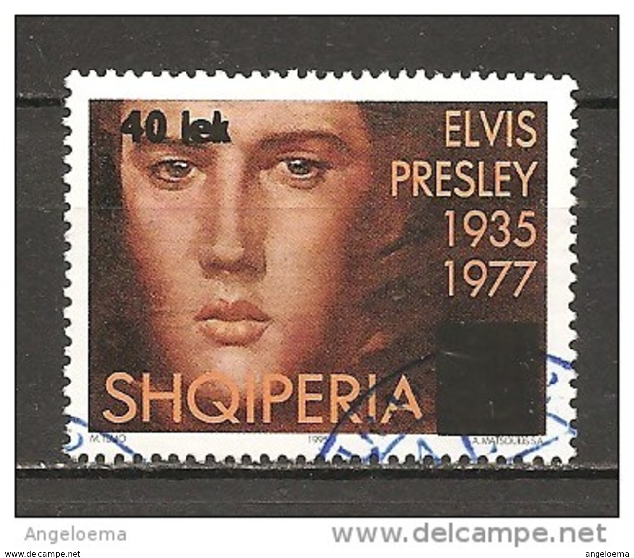 ALBANIA - 1995 ELVIS PRESLEY 1v. Usato - Elvis Presley