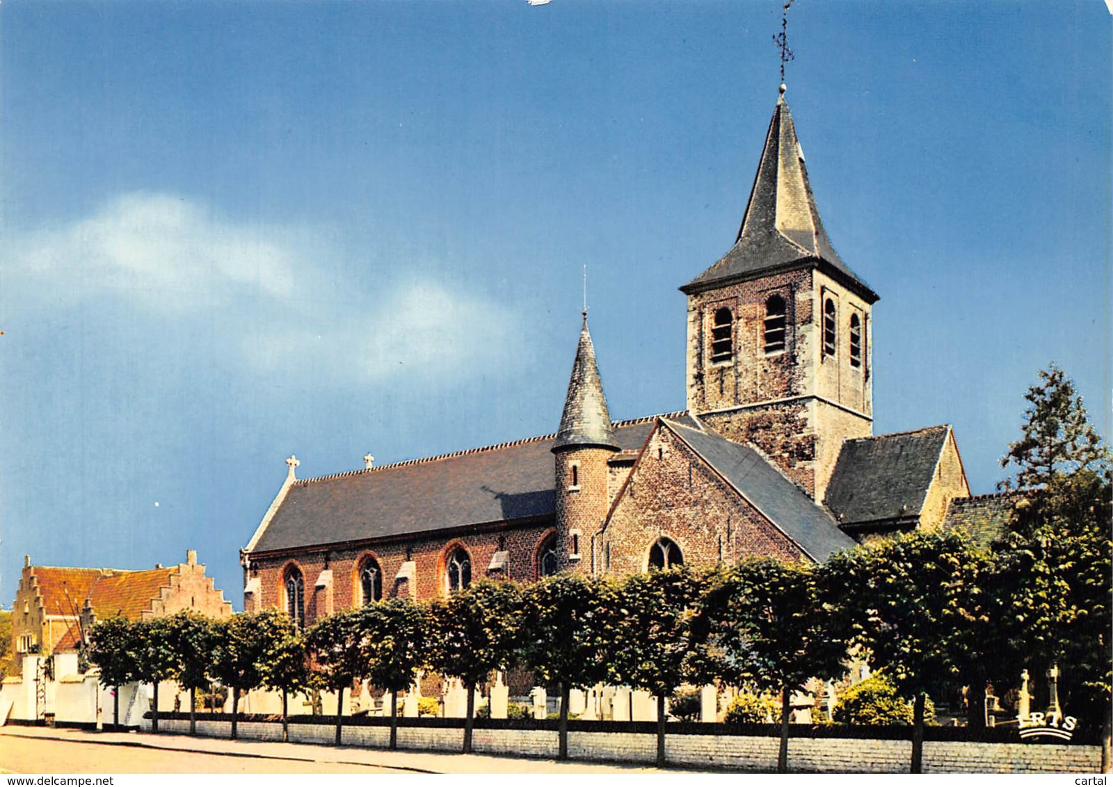 CPM - SINT-MARTENS-LATEM - Sint Martinuskerk En Gemeentehuis - Sint-Martens-Latem