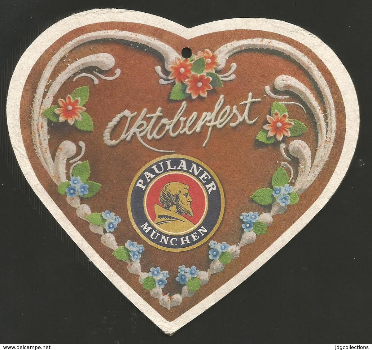 # PAULANER MUNCHEN OKTOBERFEST, Bierdeckel Beer Mat Biere Sous-Bock Cerveza Posavaso Pivo Pils Birra ("As-Is") - Bierdeckel