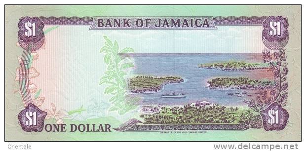 JAMAICA P. 68Ac 1 D 1989 UNC - Giamaica