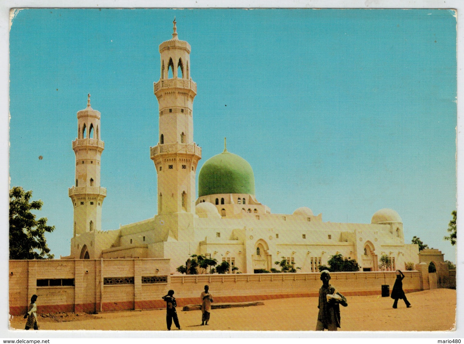 KANO    CENTRAL  MOSQUE           (VIAGGIATA) - Nigeria