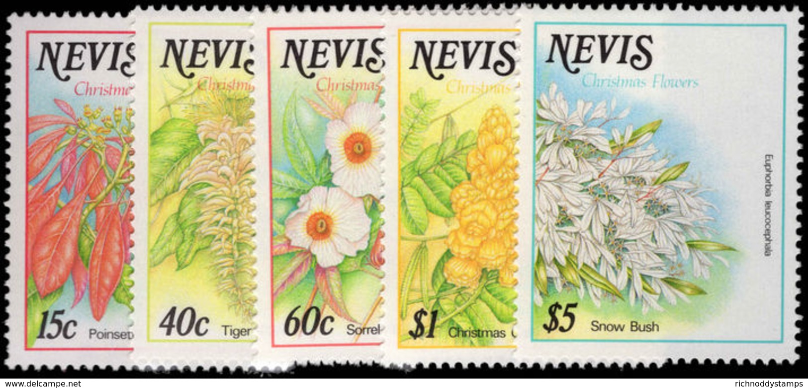 Nevis 1988 Christmas Unmounted Mint. - St.Kitts And Nevis ( 1983-...)