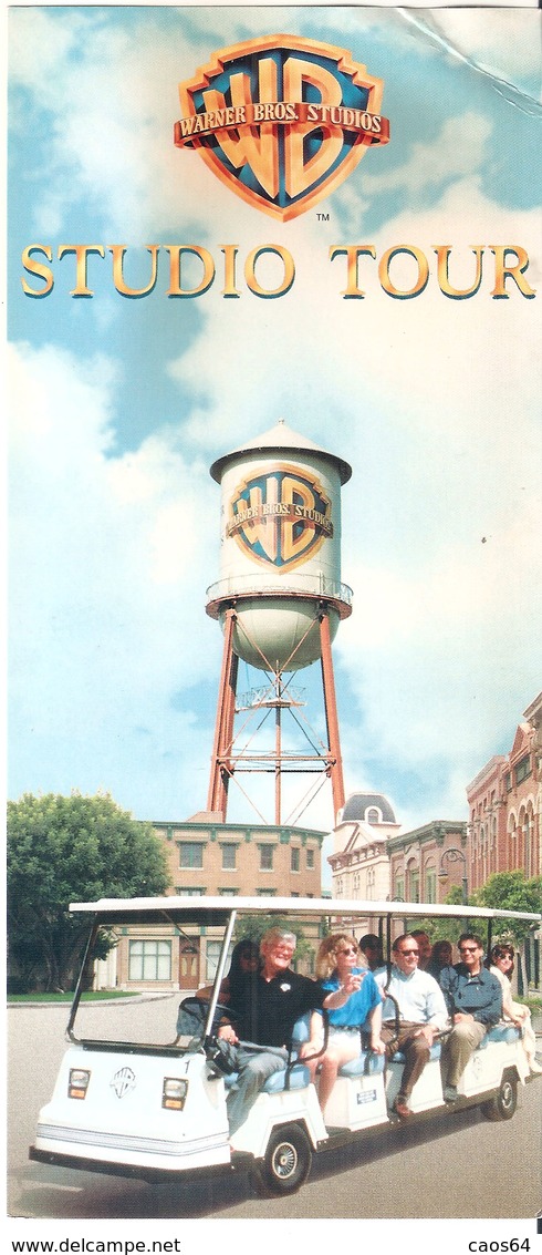 WARNER BROS STUDIOS TOUR 1999 - Dépliants Turistici