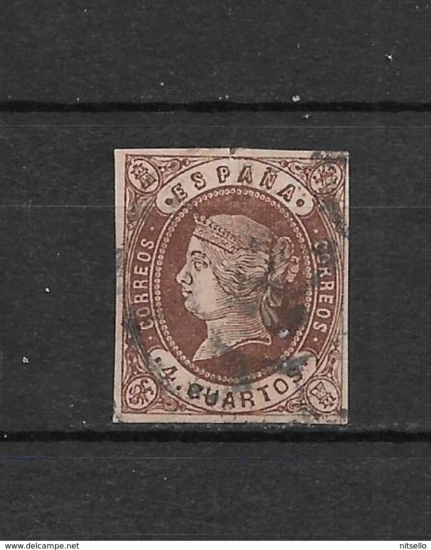 LOTE 1810 /// (C005) ESPAÑA  AÑO 1862   - EDIFIL Nº: 58    ¡¡¡ OFERTA !!! - Usados