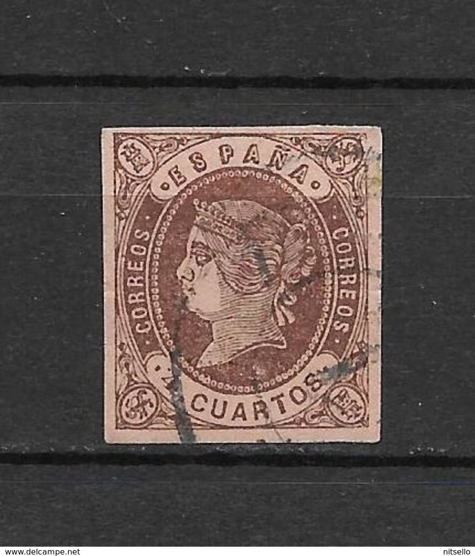 LOTE 1810 /// (C005) ESPAÑA  AÑO 1862   - EDIFIL Nº: 58    ¡¡¡ OFERTA !!! - Used Stamps