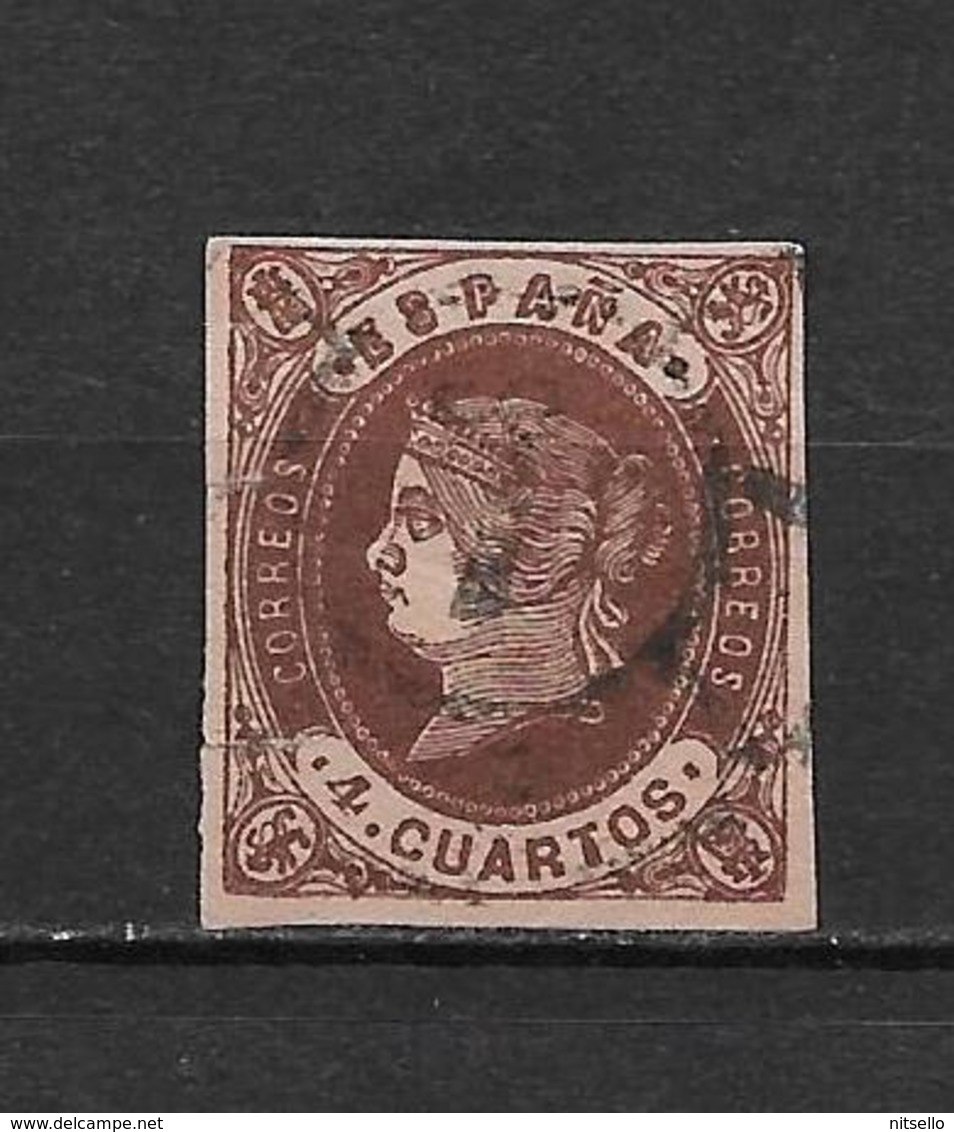 LOTE 1811 /// (C005) ESPAÑA  AÑO 1862   - EDIFIL Nº: 58    ¡¡¡ OFERTA !!! - Usati