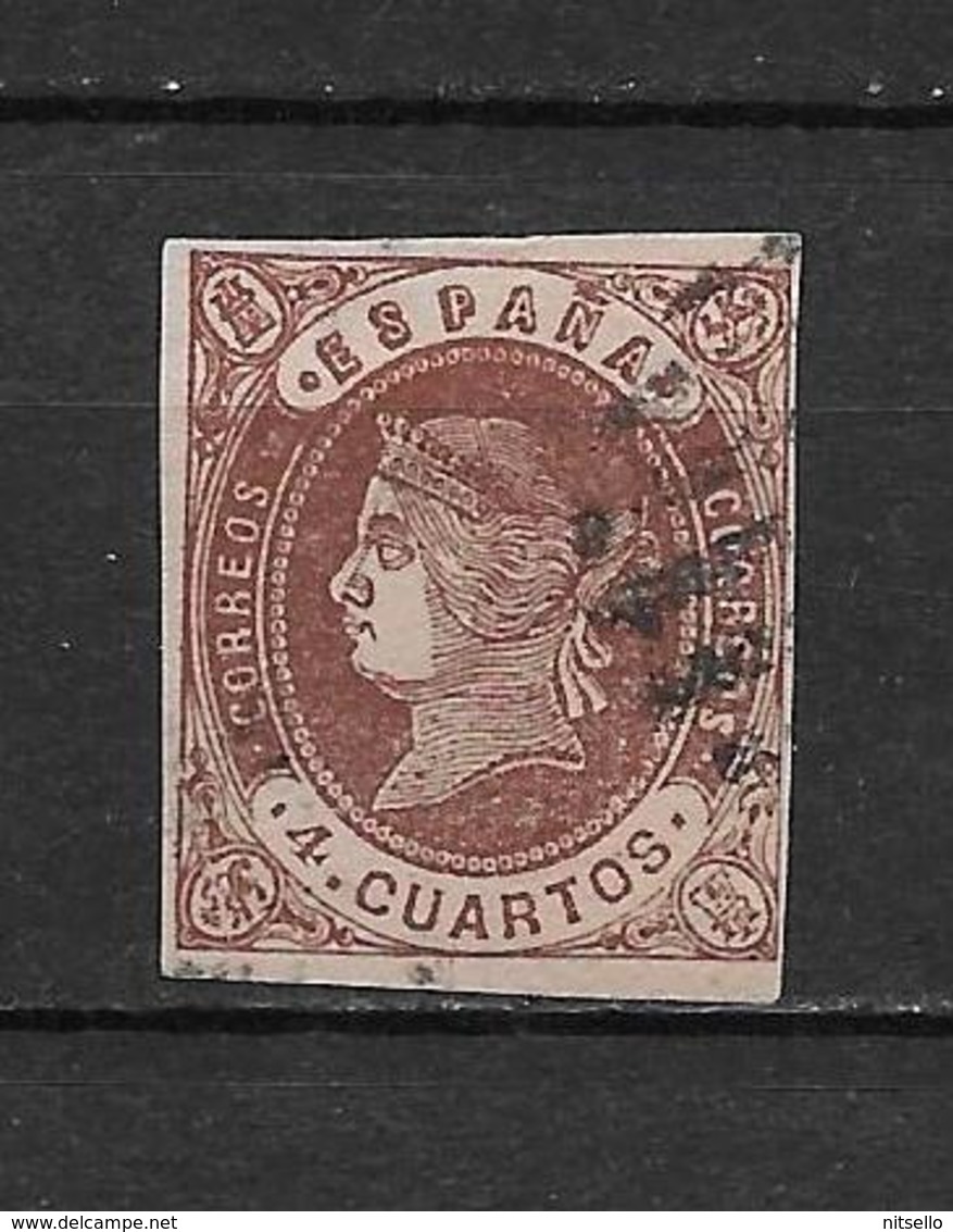 LOTE 1811 /// (C005) ESPAÑA  AÑO 1862   - EDIFIL Nº: 58    ¡¡¡ OFERTA !!! - Usados