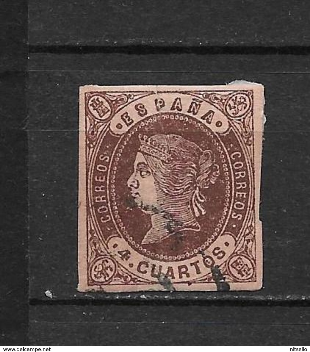 LOTE 1811 /// (C005) ESPAÑA  AÑO 1862   - EDIFIL Nº: 58    ¡¡¡ OFERTA !!! - Usati