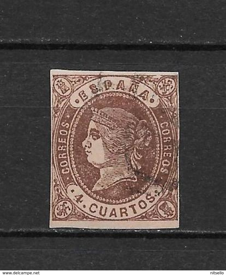 LOTE 1811 /// (C005) ESPAÑA  AÑO 1862   - EDIFIL Nº: 58    ¡¡¡ OFERTA !!! - Usati