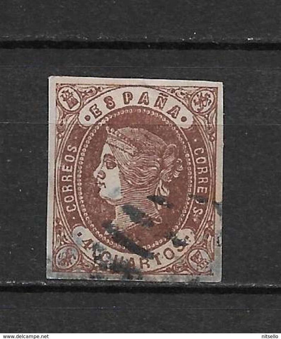 LOTE 1811 /// (C005) ESPAÑA  AÑO 1862   - EDIFIL Nº: 58    ¡¡¡ OFERTA !!! - Usati