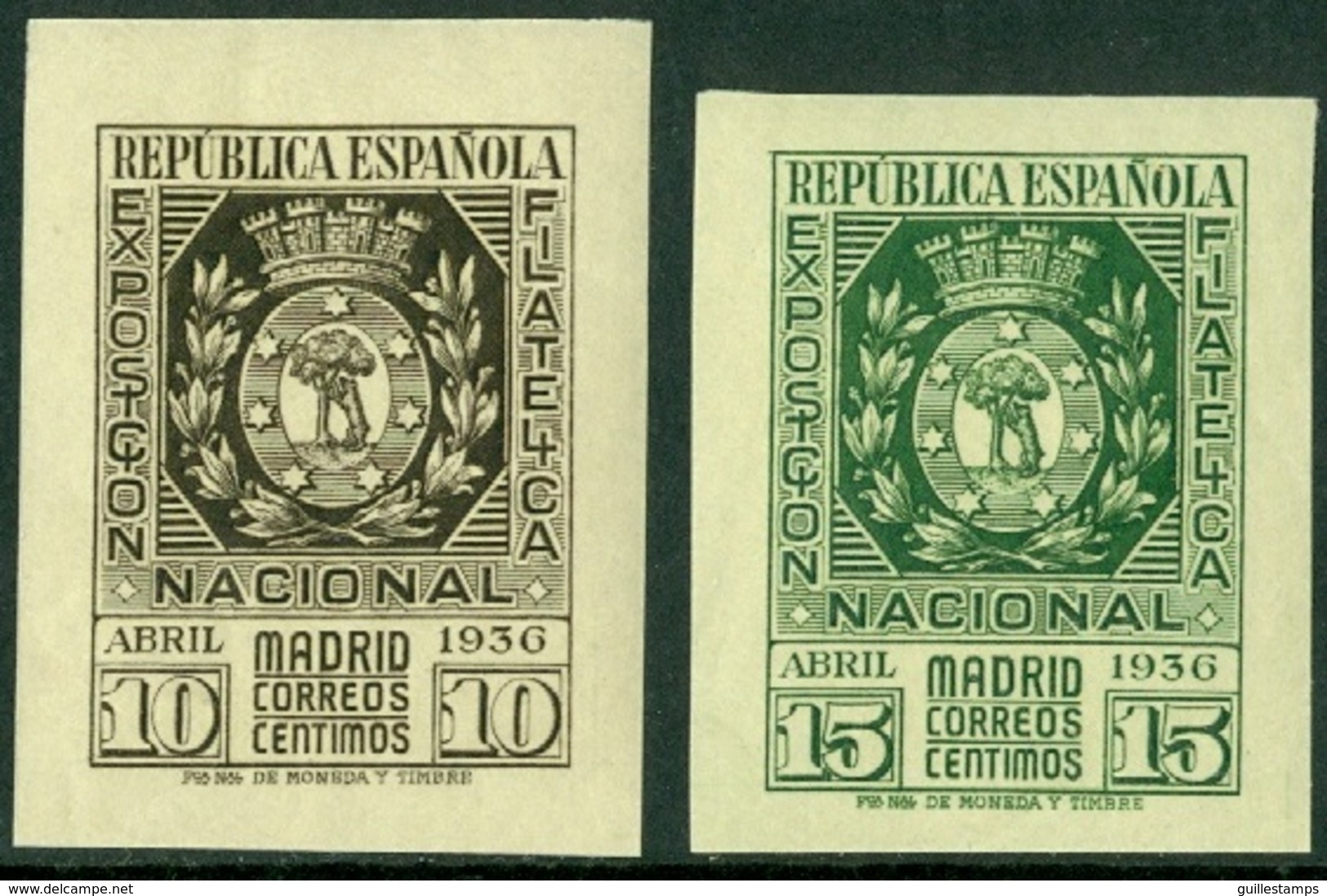 SPAIN 1936 MADRID PHILATELIC EXPO** (MNH) - Neufs