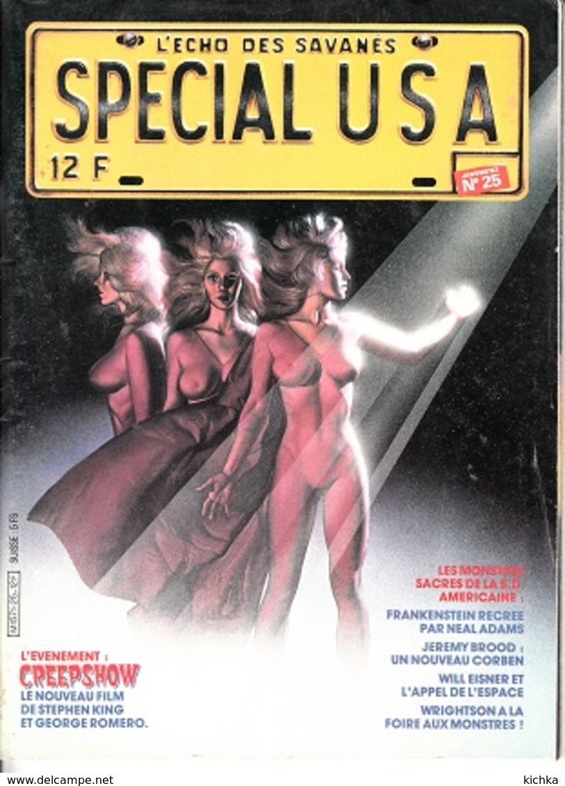 L'Echo Des Savanes Spécial USA -n° 25 -Janvier 1983 - L'Echo Des Savanes