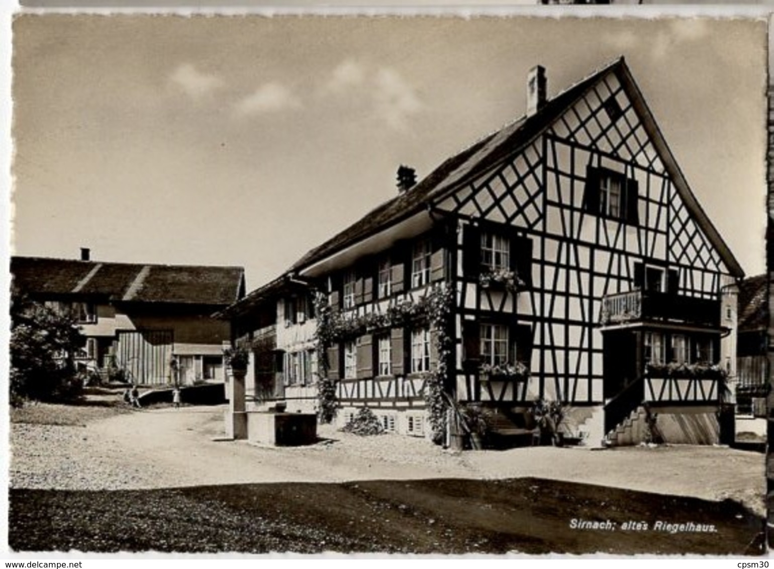 CP Suisse - SIRNACH Altès Riegelhaus - N° 25771 - Noir Et Blanc, Non Voyagé - Sirnach