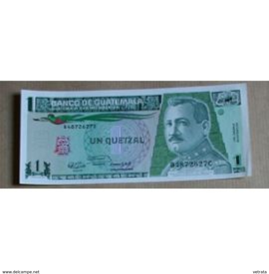 Billet Guatemala :  1 Quetzal (1991) - Guatemala