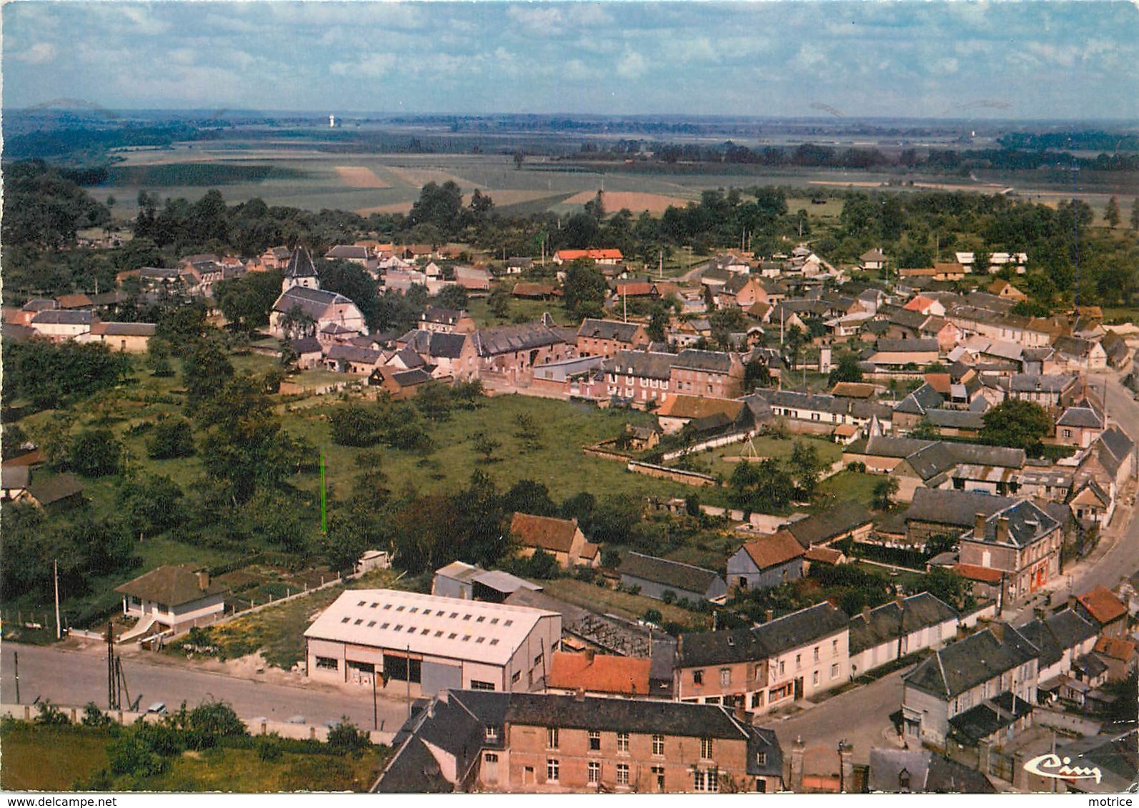 HORNOY LE BOURG - Vue Aérienne. - Hornoy Le Bourg