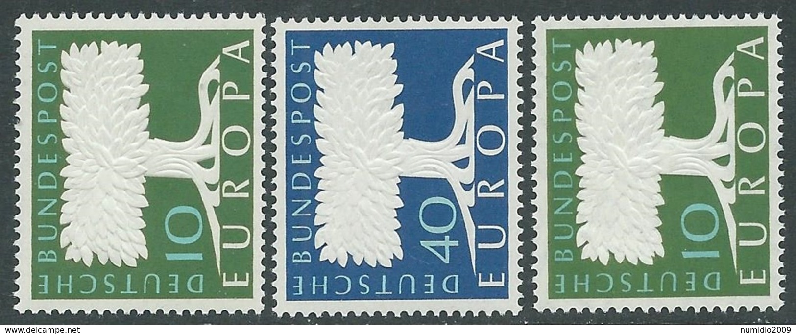 1957 EUROPA UNITA CEPT GERMANIA MNH ** - F8-2 - 1957