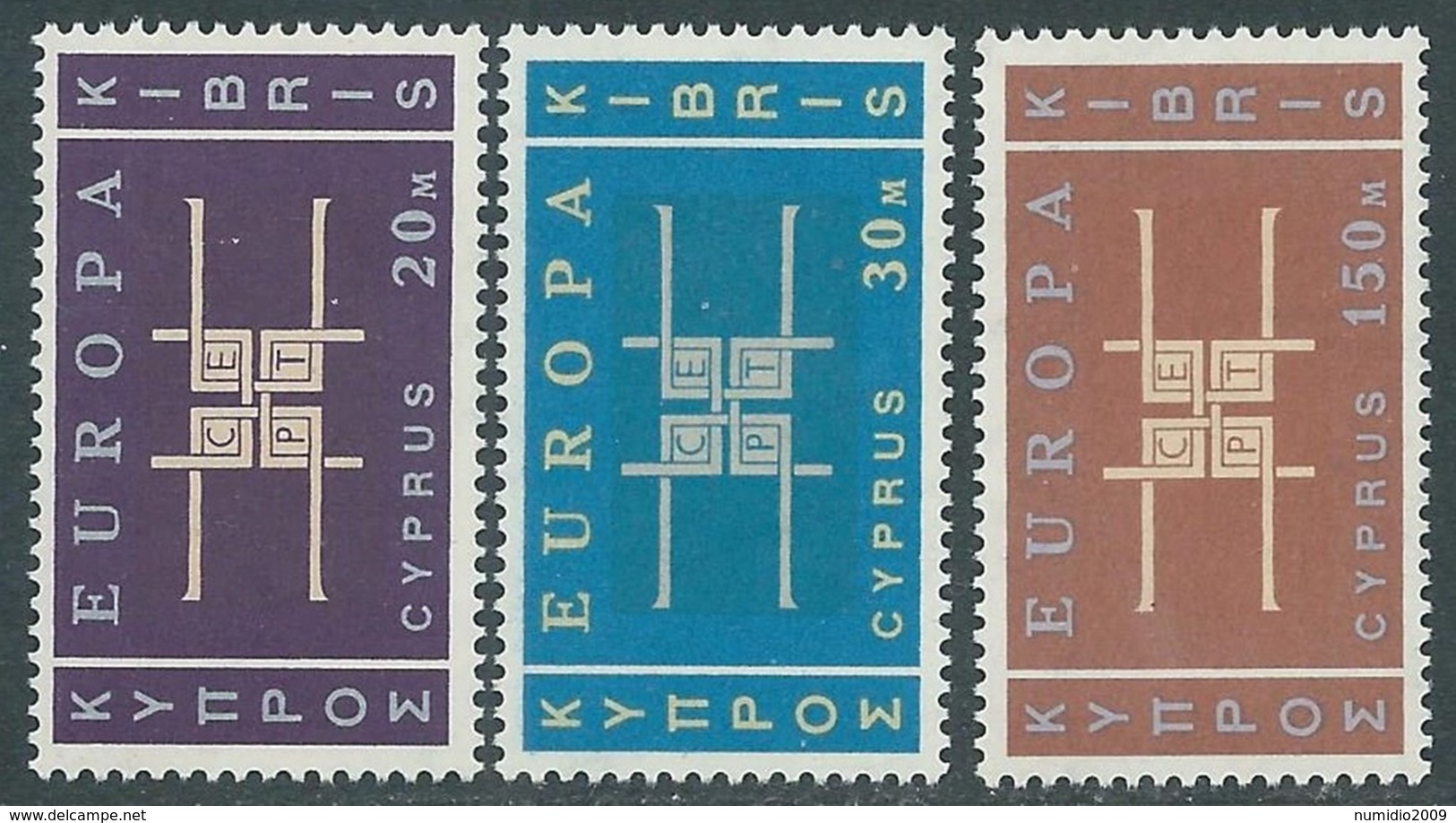 1963 EUROPA UNITA CEPT CIPRO MNH ** - F9 - 1963