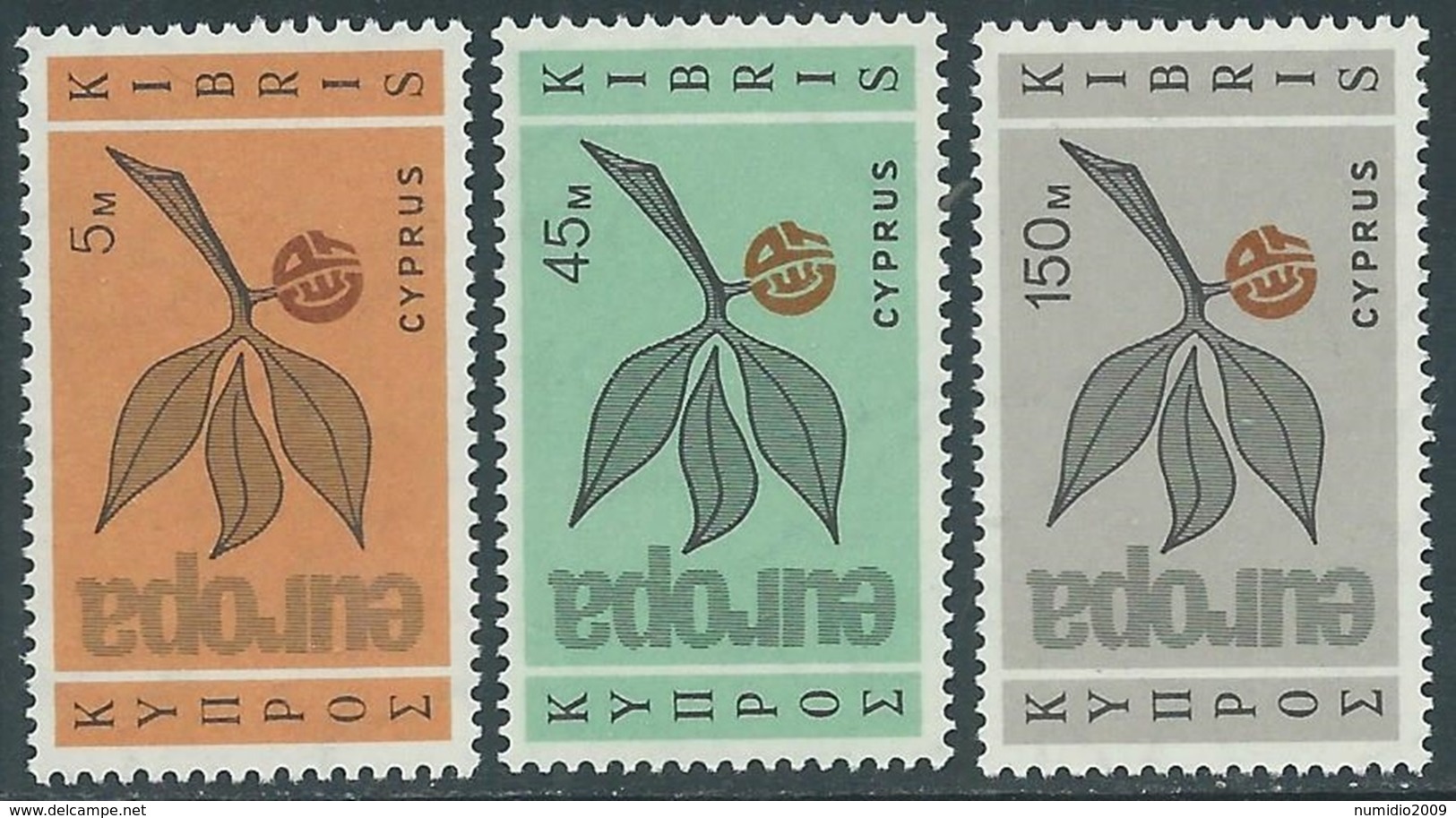 1965 EUROPA UNITA CEPT CIPRO MNH ** - F9-5 - 1965