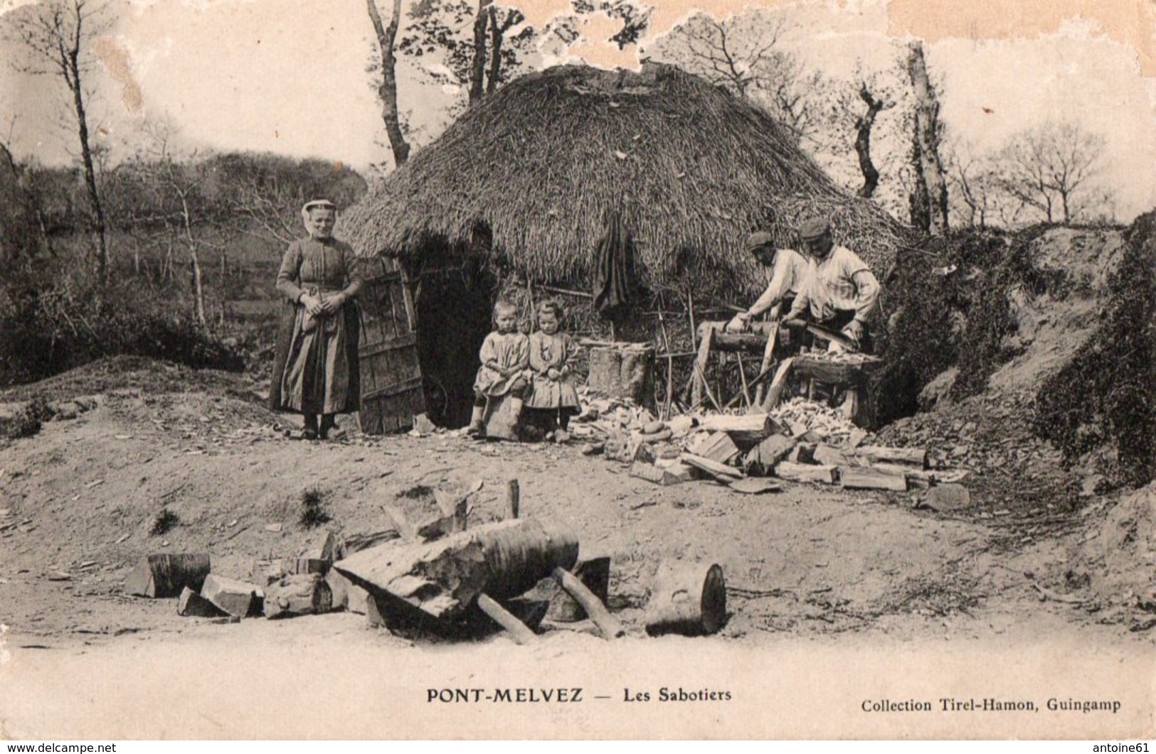 PONT-MELVEZ  -- Les Sabotiers - Autres & Non Classés