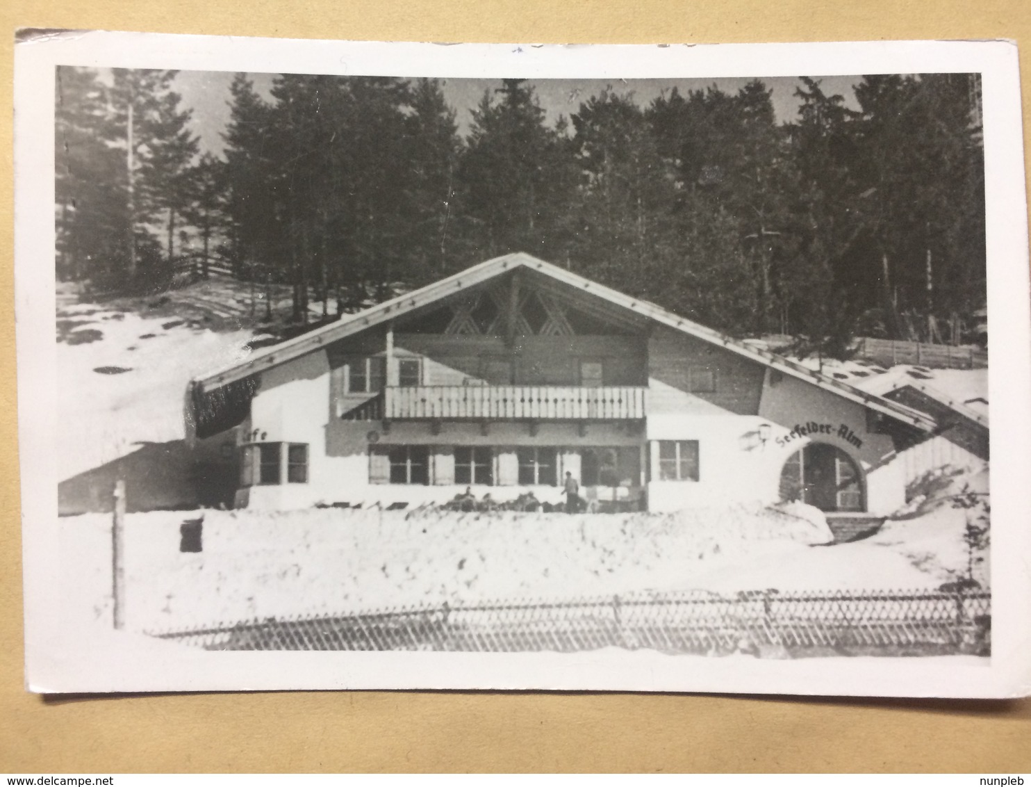 SEEFELD - Pension Cafe-Restaurant Seefelder Alm - 1955 With Cachet - Seefeld