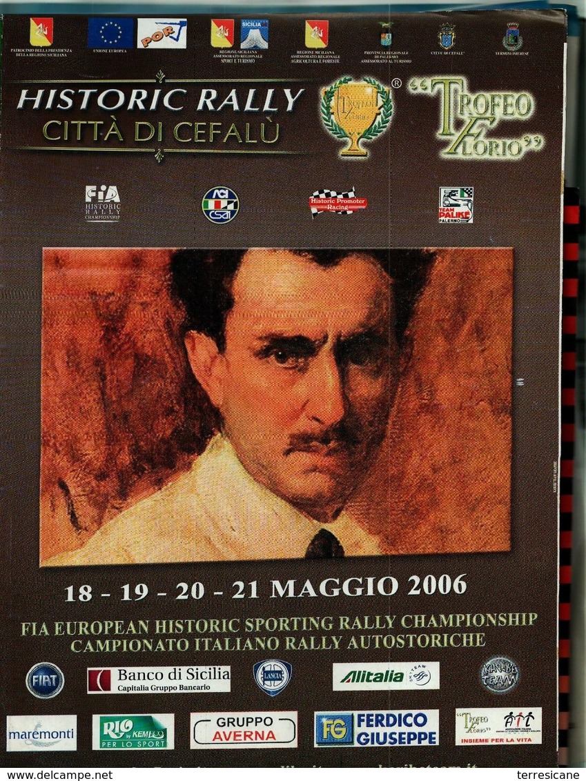 TROFEO FLORIO FIA EUROPEAN HISTORIC SPORTING RALLY 2006 ISCRITTI & PERCORSO - Sport
