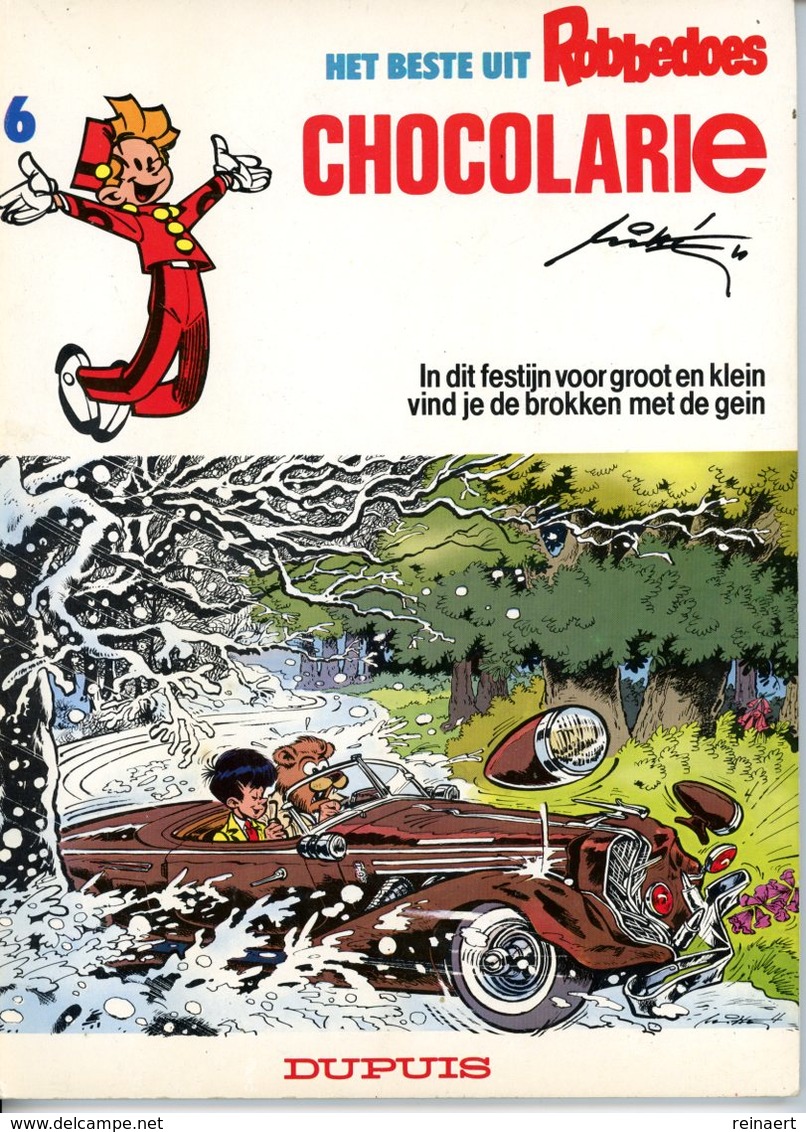 Het Beste Uit Robbedoes 6 - Chocolarie (1ste Druk) 1981 - Robbedoes En Kwabbernoot