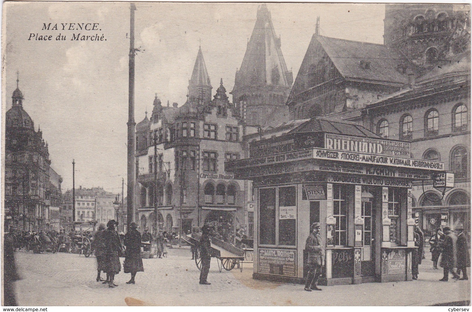 MAYENCE - Place Du Marché - Mayen