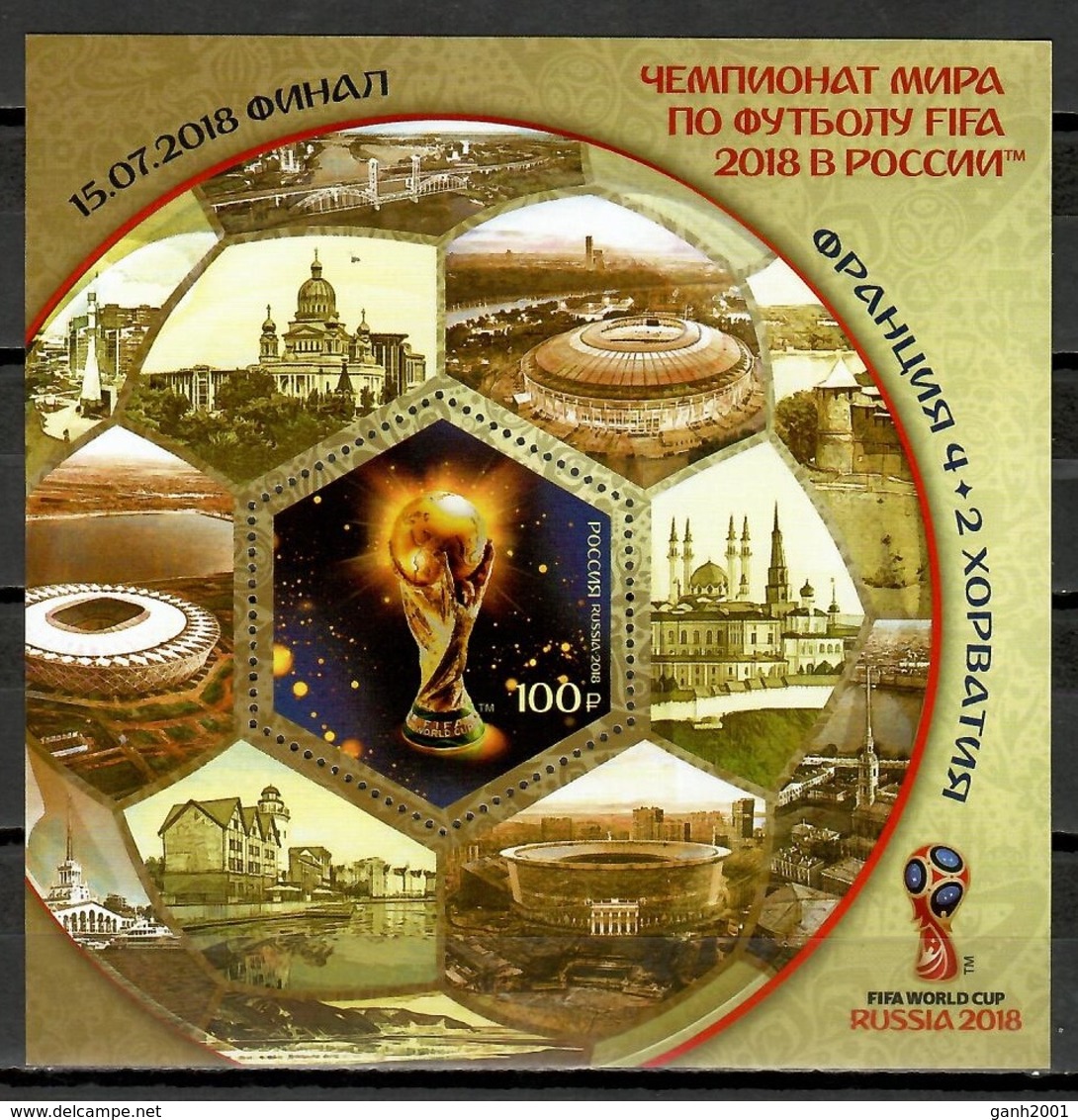 Russia 2018 Rusia / Football World Cup Russia Soccer MNH FIFA Copa Mundial Futbol Rusia / Cu10719  4 - 2018 – Russia