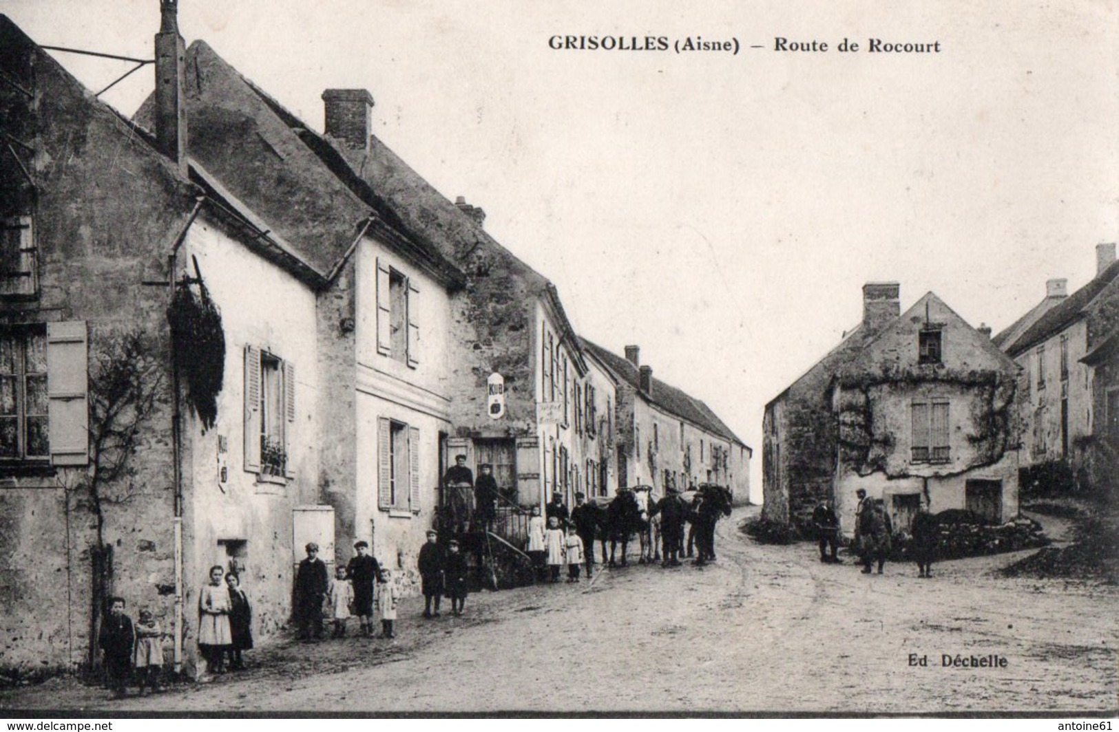 GRISOLLES --Route De Rocourt - Autres & Non Classés