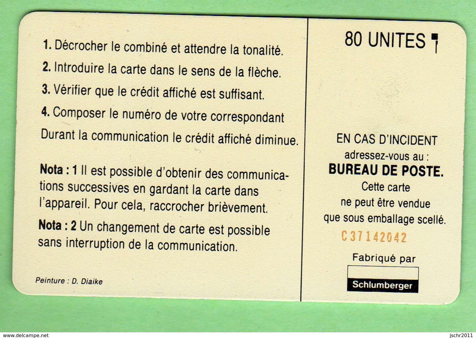 WF4A FALE Paysage Wallisien *** SC7 *** Cote 140€ *** Les Scans Representent La Carte En Vente *** (A1-P11) - Wallis Und Futuna