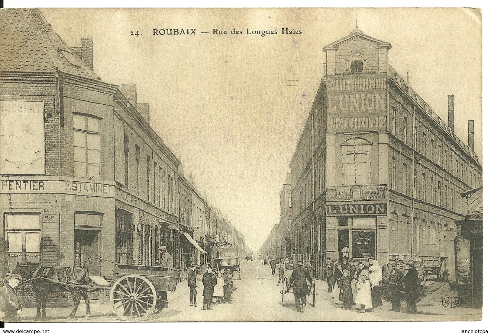 59 - ROUBAIX / RUE DES LONGUES HAIES - Roubaix