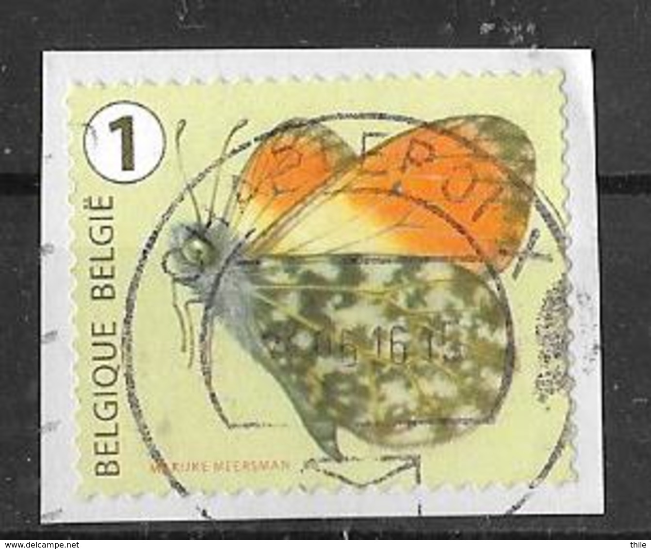 Timbre De 2014 (o) - Papillon - Used Stamps