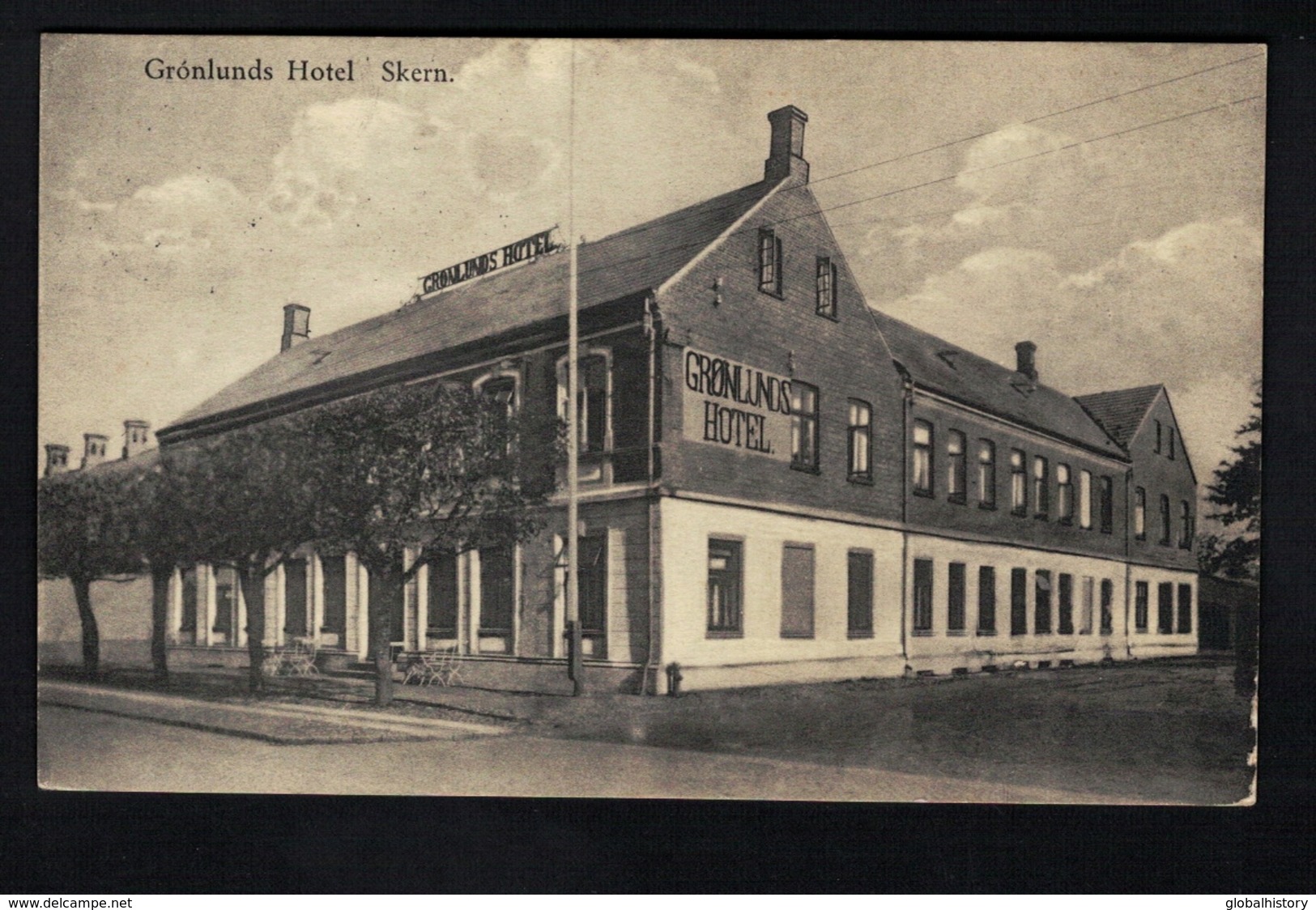 DE1878 - DENMARK - SKERN - GRÓNLUNDS HOTEL - Danemark