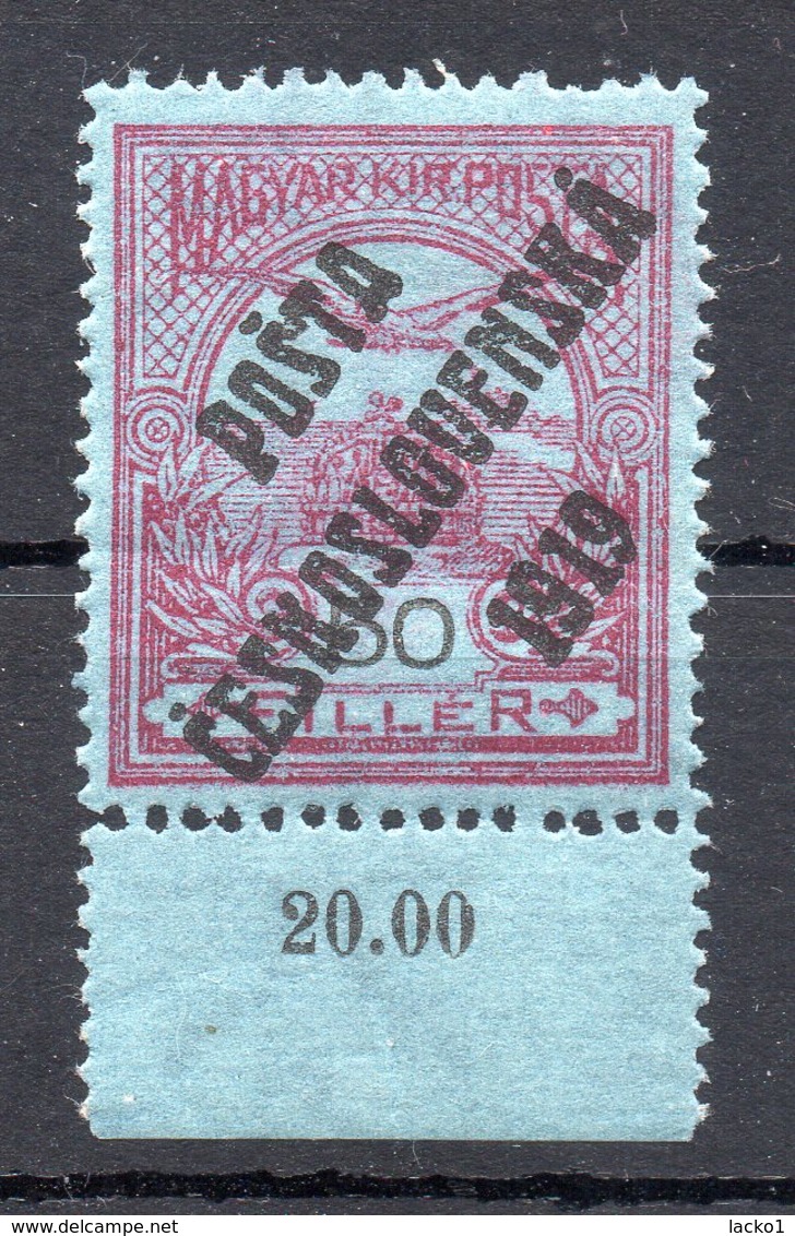 CZECHOSLOVAKIA  1919 ,MNH - Neufs