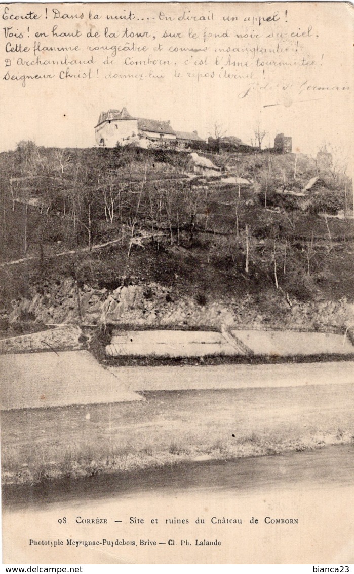 B54522 Site Et Ruines Du Château De Comborn - Other & Unclassified