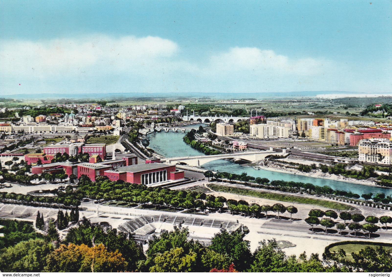 ROMA - Foro Italico - Panorama - 1959 - Stades & Structures Sportives