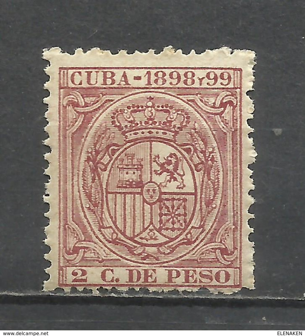 360-SELLO FISCAL ESPAÑA COLONIAS ULTRAMAR 1898-1899 NUEVO ** SPAIN REVENUE - Cuba (1874-1898)