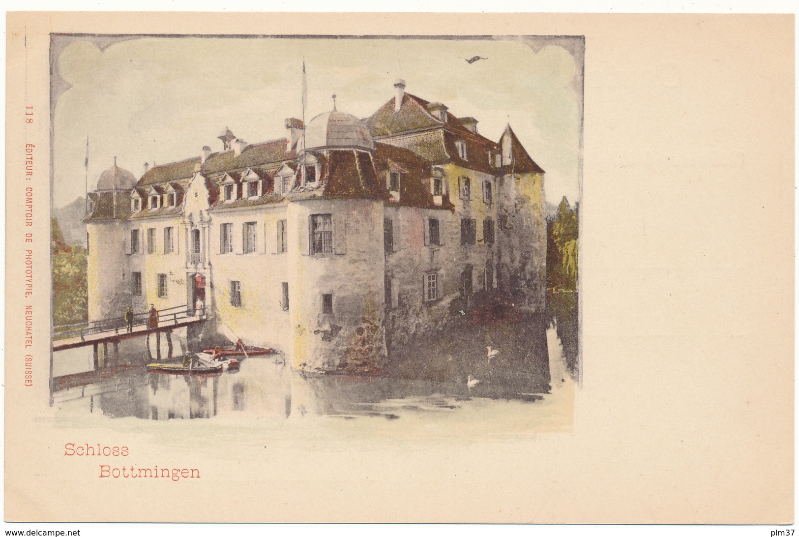 BL -  Schloss Bottmingen - Comptoir De Phototypie, Neuchâtel - Bottmingen