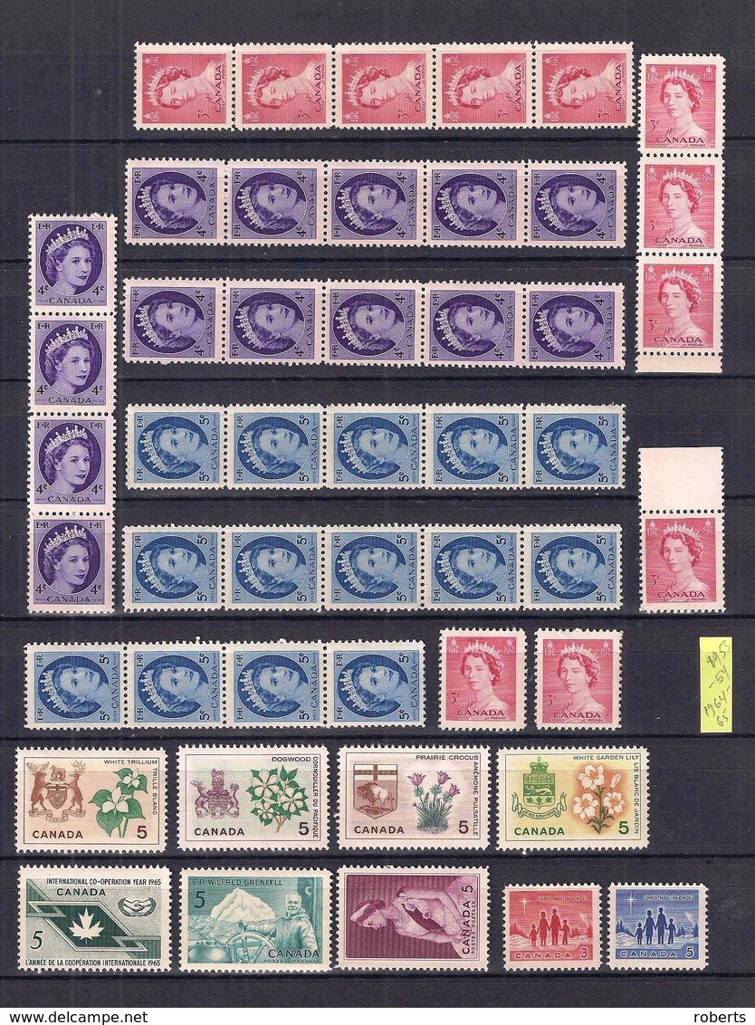 Canada. Different MNH** (5c) - Collections (sans Albums)