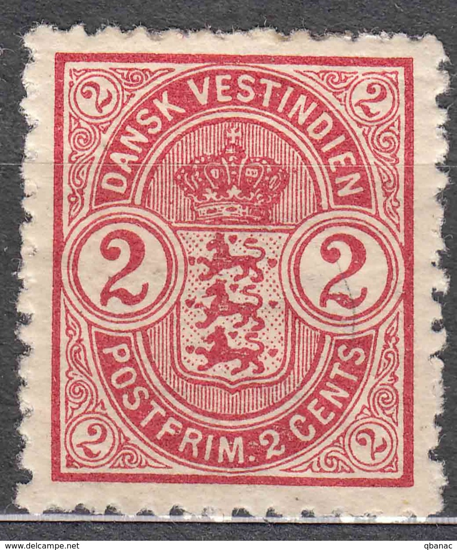 Denmark Danish Antilles (West India) 1900 Mi#27 Yvert#17 Mint Hinged - Danemark (Antilles)