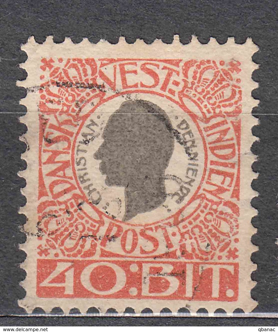 Denmark Danish Antilles (West India) 1905 Mi#33 Yvert#31 Used - Danemark (Antilles)