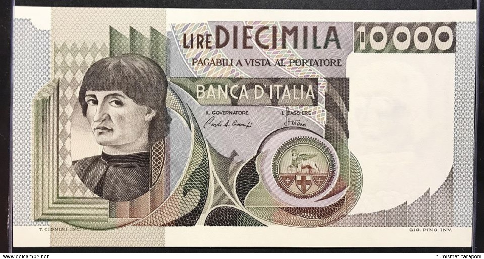 10000 LIRE DEL CASTAGNO  1984 Fds N.c. LOTTO 2402 - 10.000 Lire