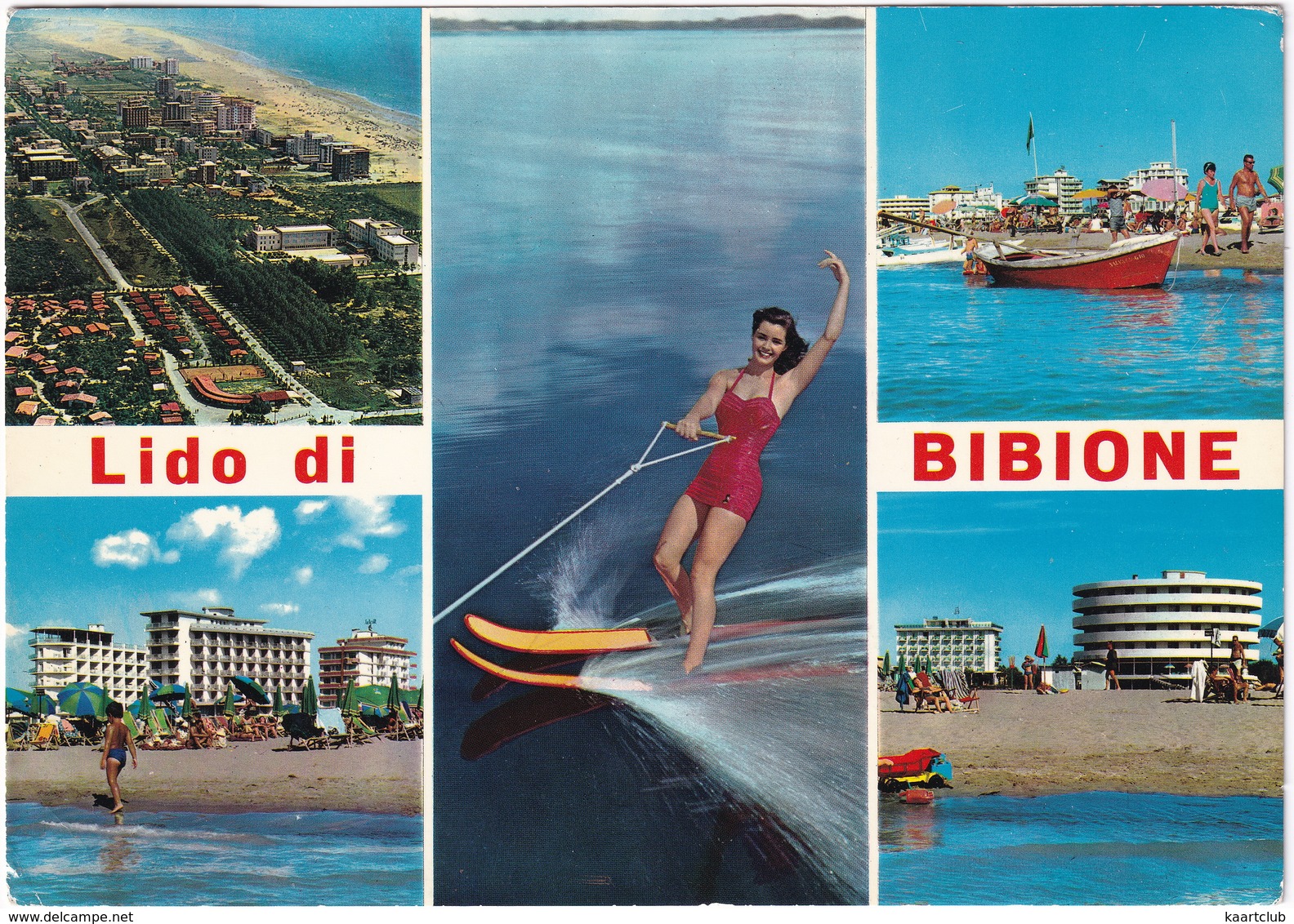 Waterski : Lido Di Bibione - Spiaggia - (Italia) - Waterski