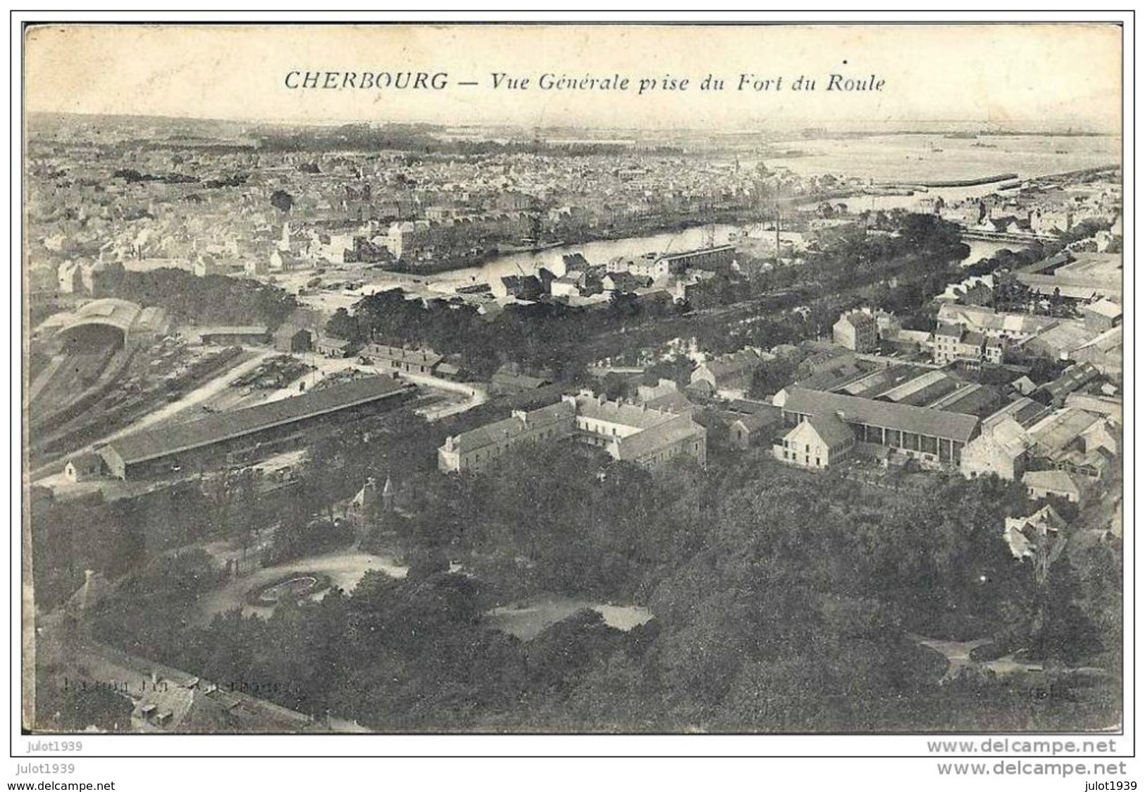 CHERBOURG ..-- 50 . MANCHE ..-- Vue Prise Du Fort Du Roule . - Cherbourg